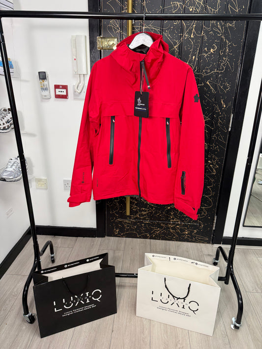 Men’s Moncler Grenoble Windbreaker Jacket - Red