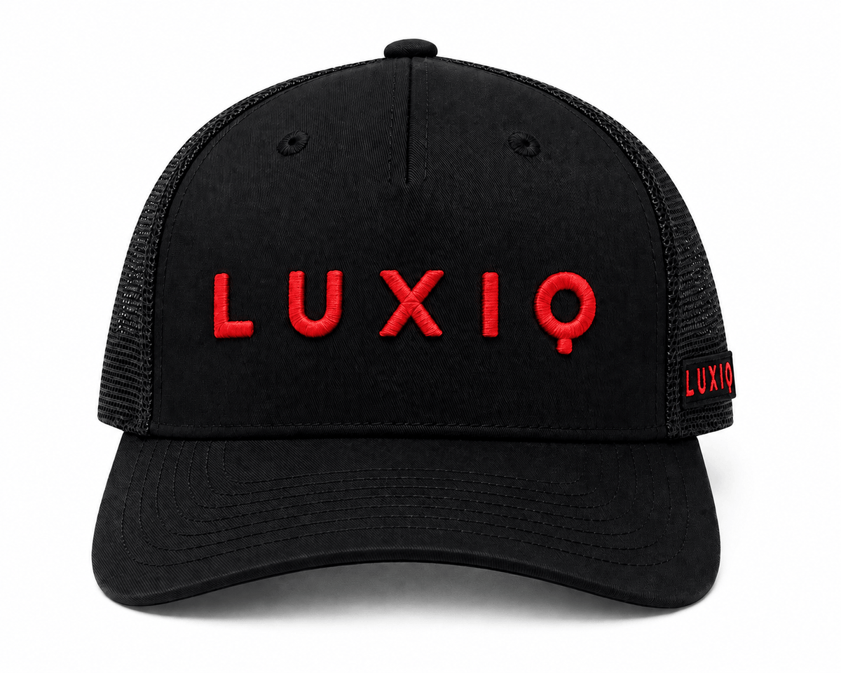 Luxiq Cap - Black/Red